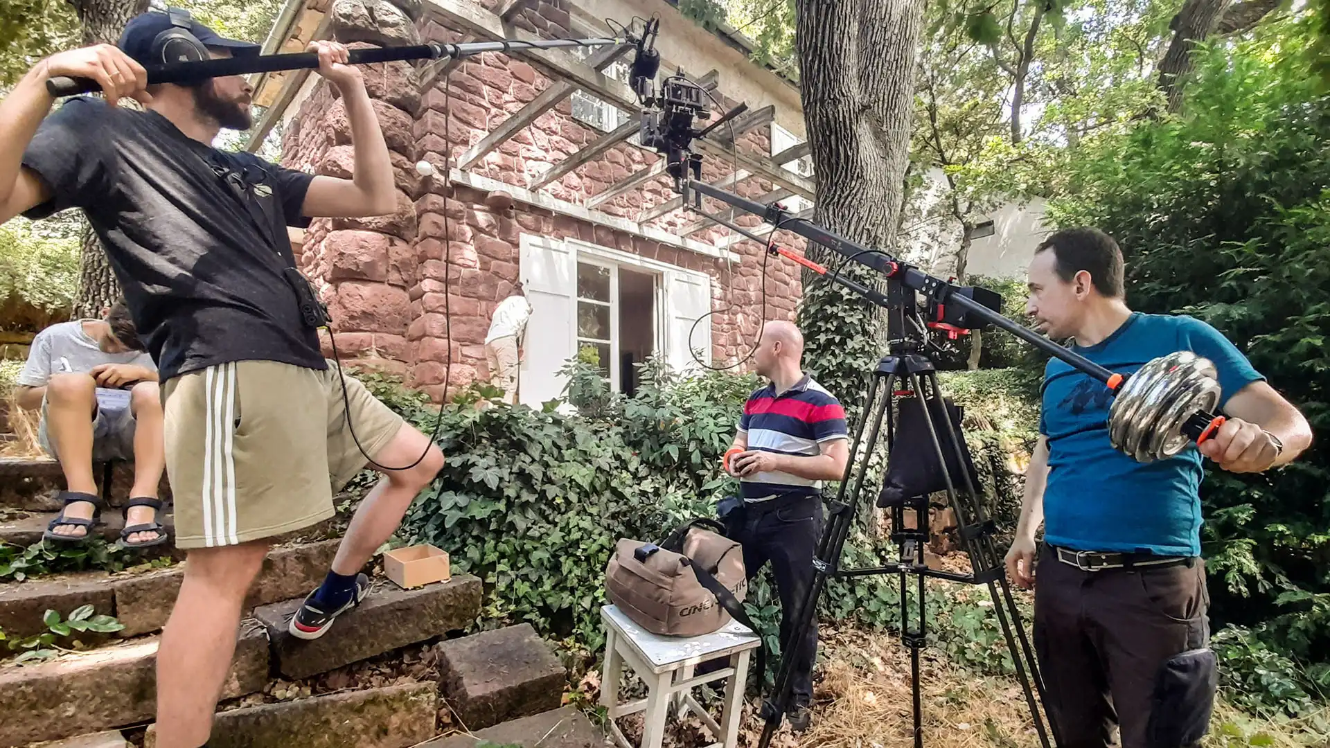 Behind the scenes